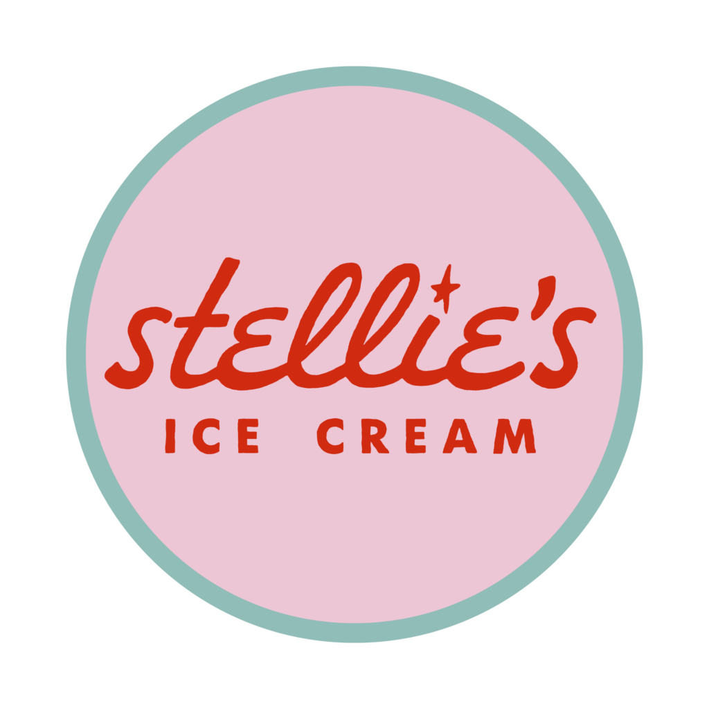 stellies LOGO CIRCLE RED on LIGHT PINK BLUE (1)